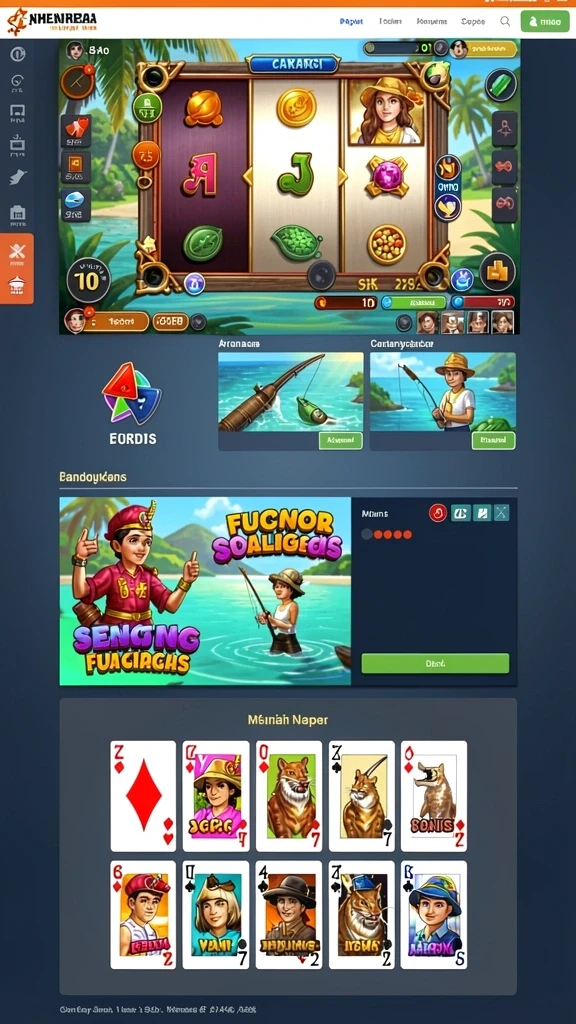 d73 - Tampilan awal game D73 yang menarik.