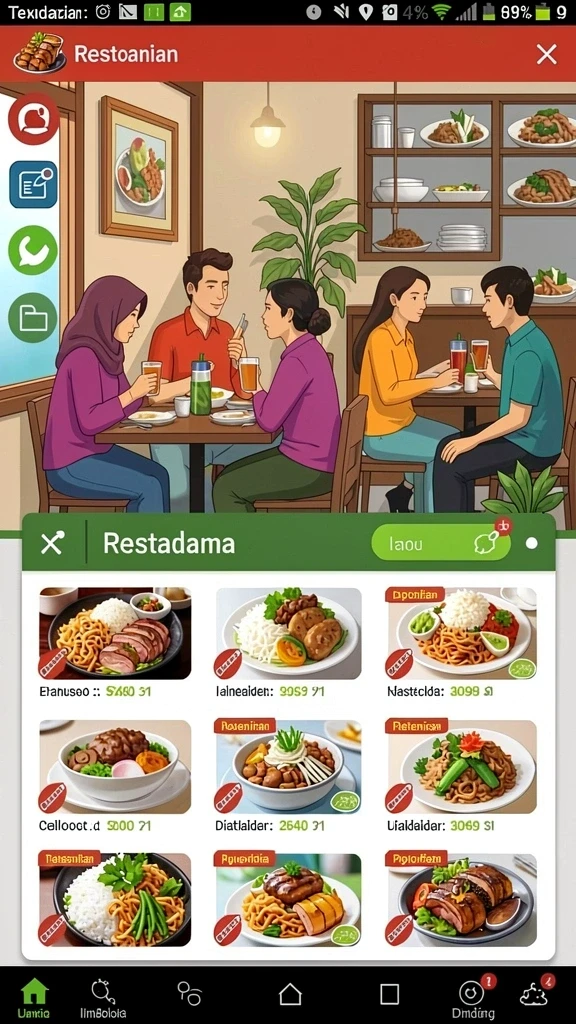 dunia77 - Karakter unik yang dapat dimainkan dengan kemampuan khusus.