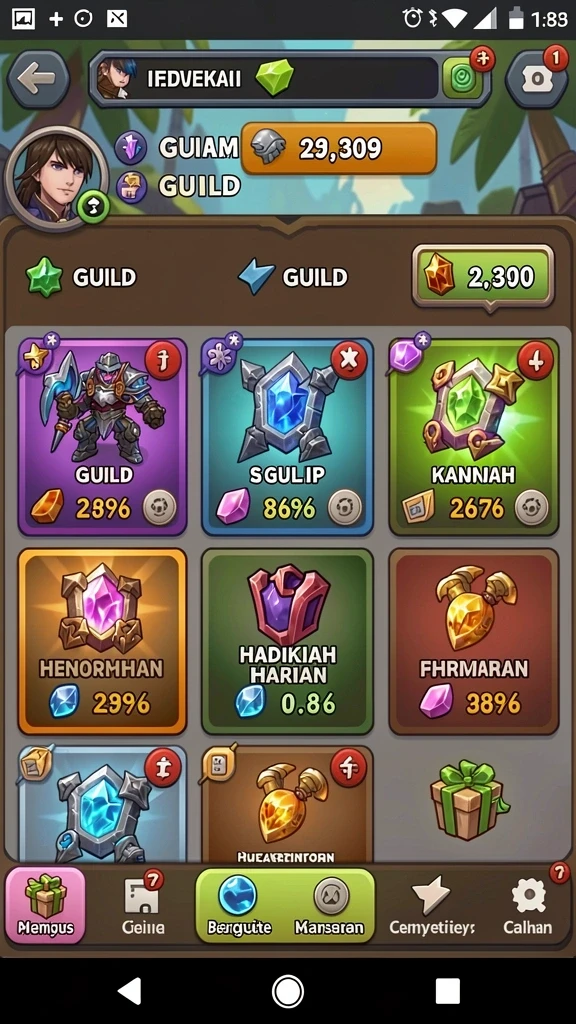 gems365 - Menampilkan fitur multiplayer yang memungkinkan pemain berinteraksi.