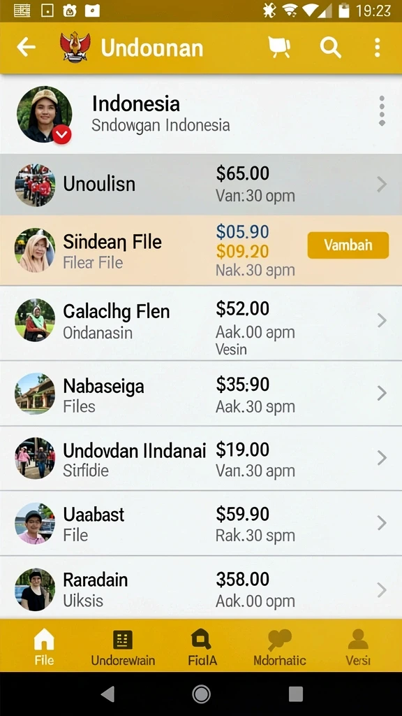 hartaspin - Gambar menunjukkan hadiah yang dapat dimenangkan dalam permainan.