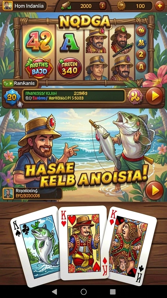 idagame - Tampilan antarmuka IDAGAME yang ramah pengguna.