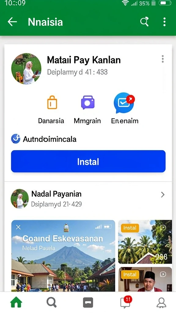 me355 - Tampilan awal game yang memukau dan menarik.