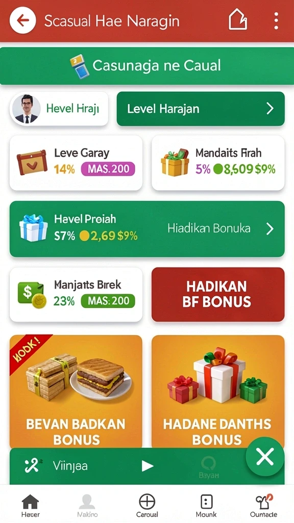 nona88 - Tampilan antarmuka yang intuitif dan menarik.