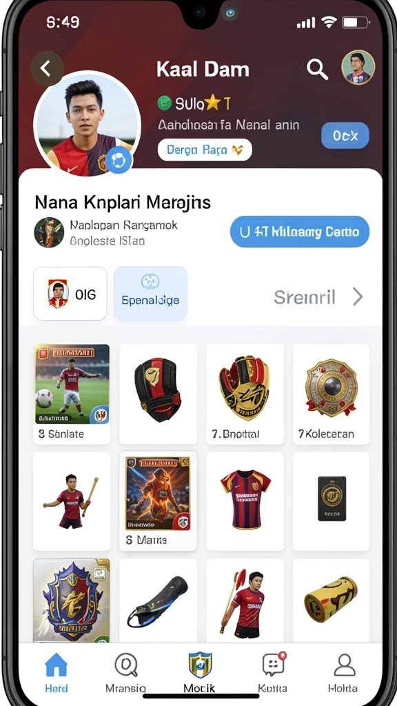 ollo4d - Tampilan grafik yang cerah dan menarik.
