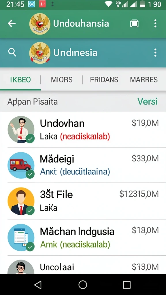 uh77 - Tampilan antarmuka yang menarik dan ramah pengguna.